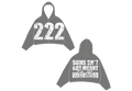 222 HOODIE-GRAY